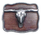 Longhorn Skull Hitch Cover
