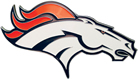Extra Large Denver Broncos Hitch Cover