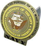 New Navy Hitch Cover