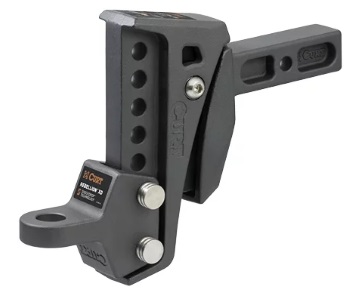 Curt Rebellion XD with shockdrop Adjustable Ball Mount