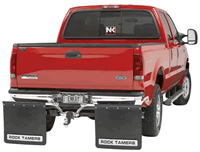 Enkay Adjustable Mudflap on Vehicle