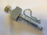Silent Hitch Pin without lock