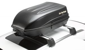 Car Top Cargo 9 Cubic Foot Box On Vehicle