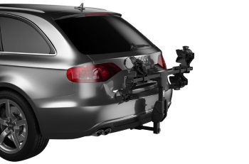 Thule DoubleTrack Pro Bike Rack Folded Up