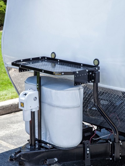 Trailer Tongue Cargo Tray