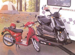 Versa-Haul Single Motorcycle 
Carrier with Ramp and 2 Inch Receiver