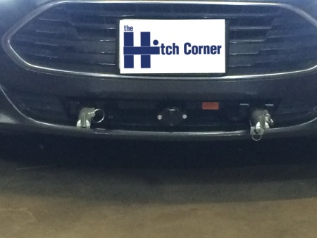 Blue Ox Base Plate Mounted to Ford C-Max