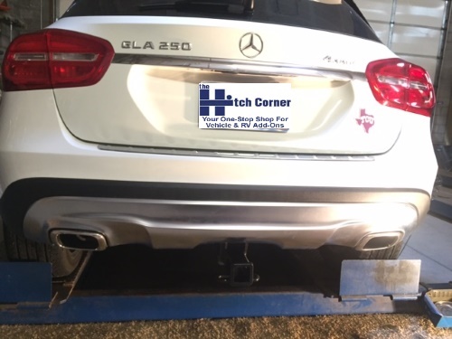 2 inch receiver on Mercedes GLA250