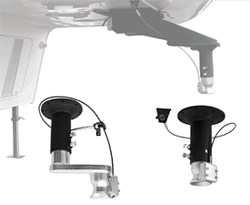 Andersen Universal Ranch Gooseneck Adapter on Trailer