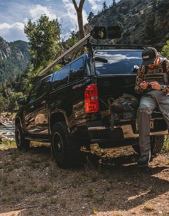 River Quiver 2-Banger On Truck