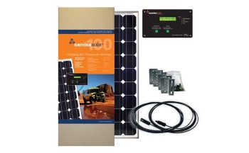 Samlex 100 Watt Permanent Charging Kit