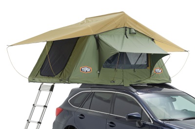 Tepui explorer kukenam 3 olive green tent open
