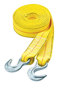 Tow Strap With Hooks
