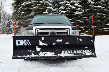 K2 Avalanche Snowplow on Truck